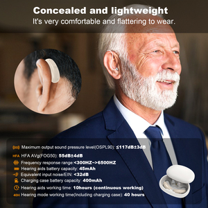 Audífono Recargable RIC (Receptor en el Canal) para Personas Mayores y Adultos con Cancelación de Ruido, Audífono Digital Potente - Product Image 1