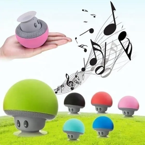 Pequeño altavoz de dibujos animados Mini Mushroom BT 3W potencia de salida caja alimentada por batería paquete al por menor fábrica al por mayor para cine en casa - Product Image 6