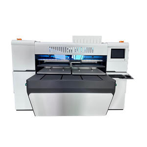 Imprimante DTG à quatre têtes d'impression grand <span class=keywords><strong>format</strong></span> à deux stations personnalisées I3200 Machine d'impression de vêtements - Product Image 5