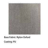 Nylon Cordura 1050D ignifuge avec revêtement PU pour rideau coupe-feu, couverture anti-feu, sac anti-feu, tablier de soudage, tissu de scène
