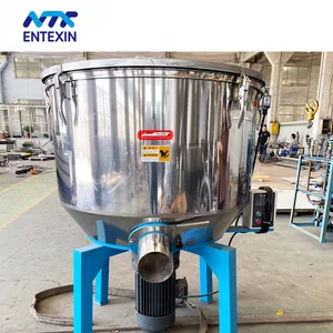 Plastic Granules Storage Tank Material Plastic Color Mixer Stainless Steel Drum Mixer