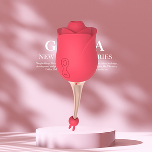 <span class=keywords><strong>GINYA</strong></span> Rose Sexspielzeug Vibrator Weiblicher Klitoris-Saugstimulator Brustmassagegerät Sexspielzeug für Frauen Großhandel - Product Image 2