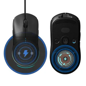 Qi Mouse Draadloze Oplaadmodule Munt Voor Logitech G Pro X Superlight 2 G502 Xplus G703 G903 G Pro Draadloze Gaming Muizen Oplader