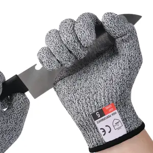 Premium Snijbestendige Handschoenen Food Grade Niveau 5 Bescherming Machine Wasbare Lichtgewicht Beschermende Handschoenen