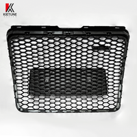 Grilles de pare-chocs avant de style RS6 en nid d'abeille noir brillant pour A6 C6 4F 2008 2009 2010 2011 Kit carrosserie