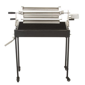 Griglia per barbecue rotante a costola-<span class=keywords><strong>o</strong></span> girarrosto souvla carbone di legna grecia griglia per barbecue automatica - Product Image 1