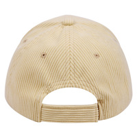Casquette de baseball 6 panneaux en velours côtelé PVC brodé et imprimé numériquement, style sportif européen et américain, pour sports d'hiver en extérieur, modèle courant