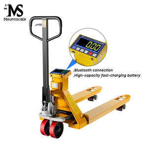 Ferramenta de Transporte por Atacado, Empilhadeira Manual de 3 Toneladas 2000kg, Caminhão Palete Manual com Balança - Product Image 1