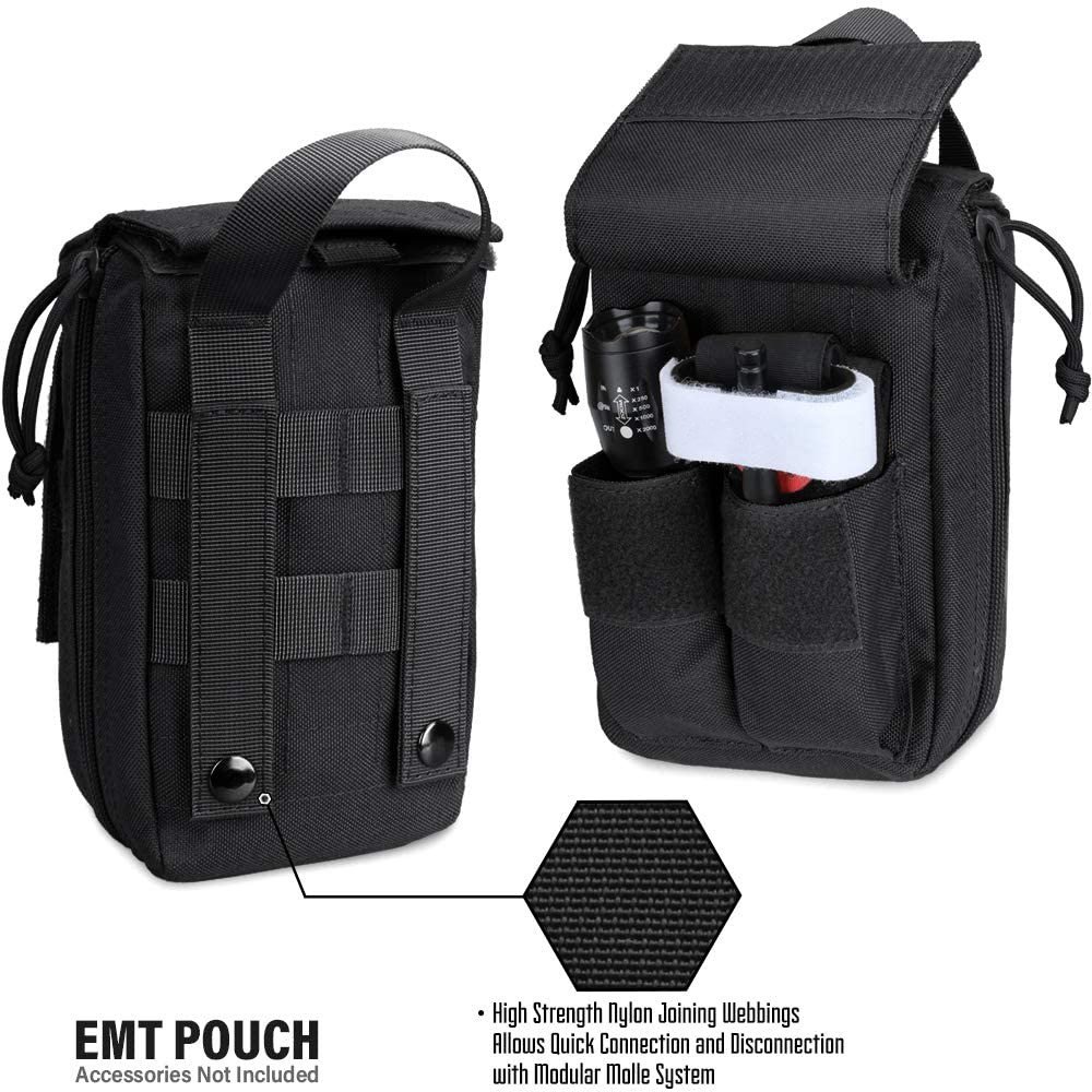 product-750-750 FREE SAMPLE Tactical Rip Away First Aid Pouch, Laser-Cut Design Molle Bag Survival Pouches Emergency Medical