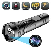 Mini Cámara de Acción 1080P Cámara deportiva casco Hd gran angular DV Cámara impermeable linterna Grabación en bucle