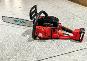 High-<b>Powered</b> Industrial Pole Chainsaw with Electric Start Petrol/Gasoline 20 in 24 in Guide Bar OEM - Product Image 2
