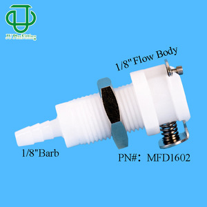 Vanne à plaque en plastique POM de haute qualité, série M, avec siège femelle moulé, filetage externe, grade de moulage, avec raccord rapide imitation CPC - Product Image 6