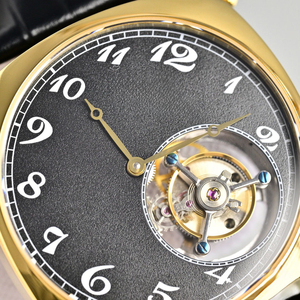 Reloj Mecánico de Alta Gama para Hombre, Popular, con Tourbillon, Resistente al Agua, Caja de Acero Inoxidable, Correa de Cuero Genuino, Estilo Ejecutivo - Product Image 3