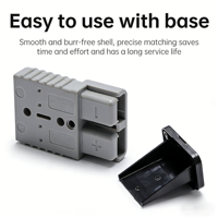 Support de fixation pour connecteur, spécifications optionnelles 50A 120A 175A, prise de base 1 à 6 broches pour montage au pied