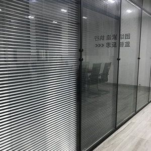 Home Burglarproof Aluminum Sliding <strong>Glass</strong> Doors With Built In Blinds - Product Image 1