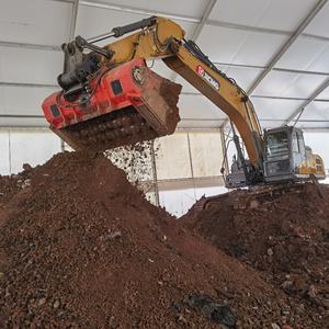 <span class=keywords><strong>MOTEK</strong></span> Moteur de godet de criblage rouge + noir pour excavatrices de 25 à 30 tonnes - Product Image 1