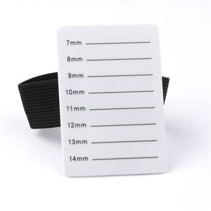 Palette organisatrice en acrylique pour extensions <span class=keywords><strong>de</strong></span> <span class=keywords><strong>cils</strong></span>, support pour faux <span class=keywords><strong>cils</strong></span>, palette <span class=keywords><strong>de</strong></span> colle à <span class=keywords><strong>cils</strong></span> en céramique avec ceinture - Product Image 3