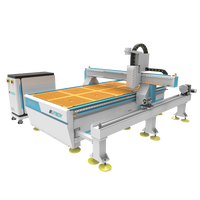 UTECH 1325 1530 Routeur CNC CCD 4 axes avec système de position visuelle avec caméra pour meubles en mousse de signalisation