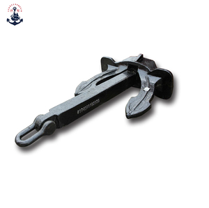 Ancla Marina Anclas navales recubiertas de vinilo negro para barcos con impresionante poder de sujeción Evita el óxido y los arañazos - Product Image 1