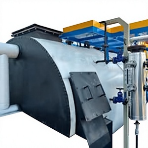 Chauffe-huile thermique à vapeur automatique à haute pression à tubes verticaux pour l'industrie biomasse 1-8 millions Kcal/h - Product Image 1