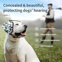 OEM&ODM Vente en gros Cache-oreilles réglables pour chien, Réduction du bruit 22dB SNR, Coussin en mousse souple pour feux d'artifice, orages, voyages et apaisement