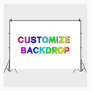 अपने स्वयं के फोटो लोगो पृष्ठभूमि वाले बच्चों के जन्मदिन की शादी की सालगिरह घर सजावट प्रदर्शन बैनर - Product Image 1