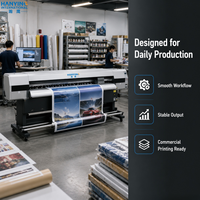 Nueva Impresora Eco-Solvente CMYK de Alta Productividad, Totalmente Automática, 80m2/h, Impresión Digital Rápida de Pancartas Flexibles