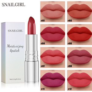 Lipstick Lip Gloss Vegan Gel Stain-Resistant Non-Smudging Moisturizing Waterproof 3.5g Regular Size Cross-Border Bestseller Wide - Product Image 2