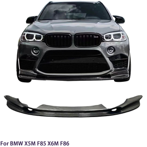 ลิ้นหน้าคาร์บอนไฟเบอร์แท้ทรง 3 มิติ สำหรับ X5M F85/X6M F86 ปี 2015-2019 - Product Image 1