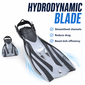 <span class=keywords><strong>Aletas</strong></span> de Buceo para Adultos al por Mayor, <span class=keywords><strong>Aletas</strong></span> de Buceo Ajustables para Entrenamiento Subacuático, Ligeras, Antideslizantes, Diseño de Aleta Dividida, para Buceo y Snorkel - Product Image 3
