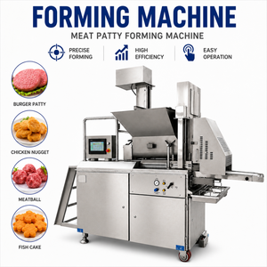 Industrial Meat Forming Machine Automatic <b>Chicken</b> Patty Making Machine For Frying Breading Line - Product Image 1
