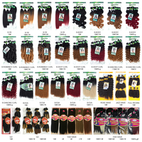 Extensions capillaires synthétiques 3 en 1 super diva — noble, tissage afro en fibre haute température, boucle 613 jerry, 30 pouces
