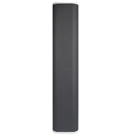 Haut-parleur colonne linéaire mural M-50EC de 5 pouces, 120W, en aluminium, avec tweeter à pavillon pour salle de conférence