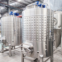 Tanque de Mezcla con Aislamiento y Calentamiento de Acero Inoxidable para Procesamiento de Alcohol, Mezclador de Alta Velocidad, Agitador, Capacidad de 200L-3000L