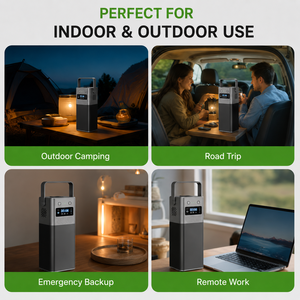Station d'alimentation solaire portable 200W 192Wh, générateur de batterie pour le camping, les voyages et les situations d'urgence - Product Image 6
