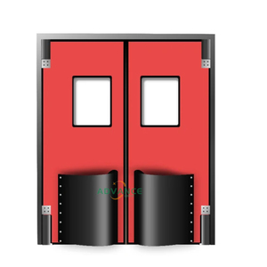 Cucina commerciale antifurto <span class=keywords><strong>a</strong></span> doppio effetto <span class=keywords><strong>porta</strong></span> <span class=keywords><strong>a</strong></span> battente bidirezionale in acciaio libero composito di legno per officine di ristoranti - Product Image 2