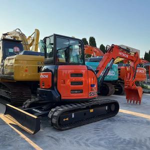 รถขุดมือสอง Hitachi ZX55 ZX60 ZX70 พร้อมยาง รถขุดขนาดเล็ก Hitachi Zx55USR-5A สำหรับขาย - Product Image 5