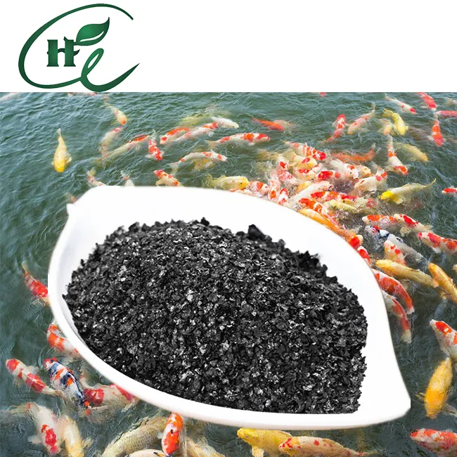 "Huminrich" SH9017 húmicos con ácido fúlvico humato DE SODIO, aditivos de piensos para peces para la venta