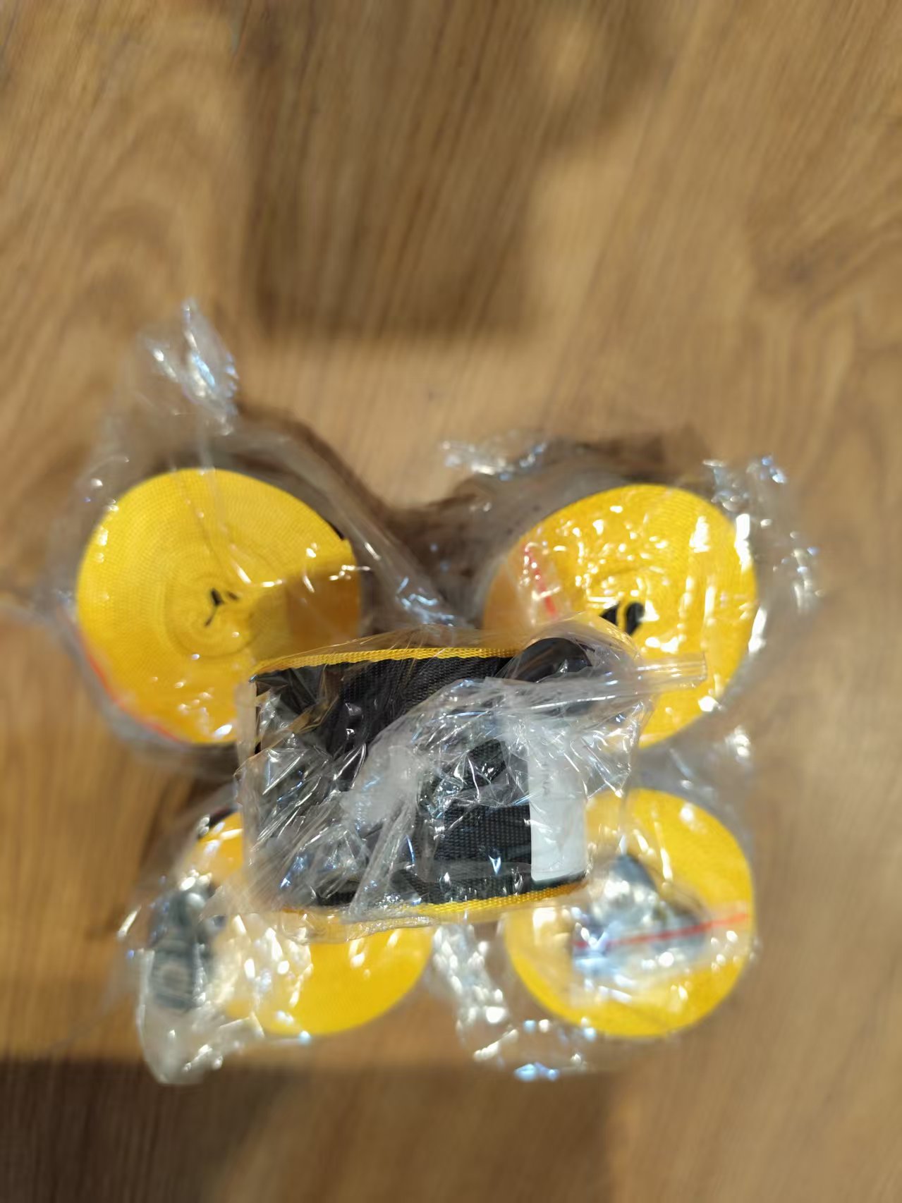 5 rouleaux de bordure jaune