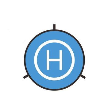 Tapis d'atterrissage portable pliable OKYN-G8010 pour drones, imperméable et anti-poussière - Product Image 3