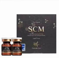 Essence rajeunissante pour la peau SCM coréenne, cellules souches humaines, sérum hydratant anti-âge, pour réduire les pores, éclaircir le teint