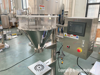 Machine de remplissage à vis sans fin pour café, matcha, farine, noix de coco, chocolat, cacao, poudre de lait