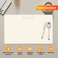 Tapis de table résistants à la chaleur pour plateau chauffant cuisine comptoir protecteur coussin chauffant Silicone napperon Table à manger napperon