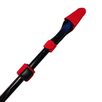 Ensemble de protections pour la pointe de canne à pêche, housse extensible en néoprène pour canne à pêche, sangle de fixation, accessoires