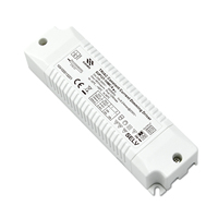 Controlador LED de Corriente Constante EUCHIPS con Protección de Corriente, 12W, Atenuación Lineal, Salida Única, IP20, 220-240V