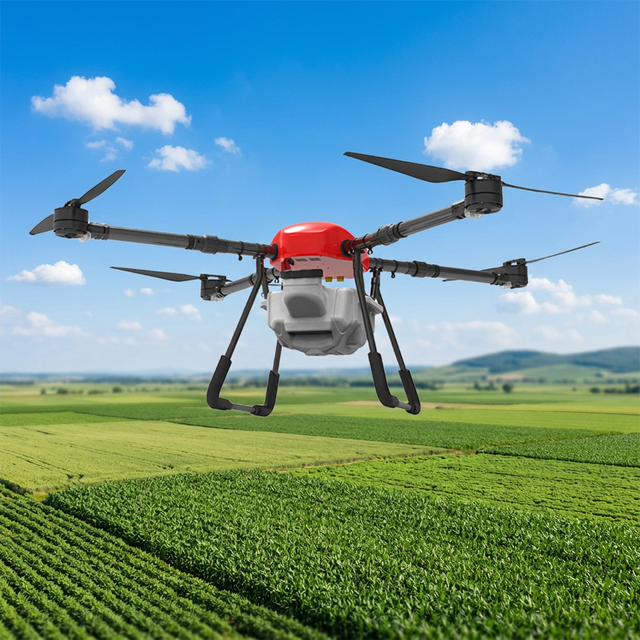 10L Agricultural Sprayers Drone 6S 16000mAh Battery H12 Remote PC1080 Charger Front Radar Terrain Following Agricultural UAV Set