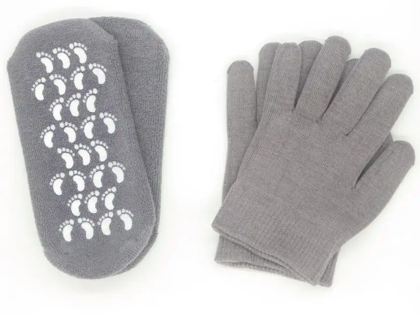 Гелевые перчатки увлажняющие восстанавливающие кожу спа растительные эфирные масла увлажняющие перчатки гелевые носки