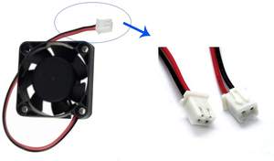 Ventilador sin escobillas con dos rodamientos de bolas 8025 80x80x25mm 12V 24V 48V Ventilador axial de alta Cfm Dc de refrigeración - Product Image 3