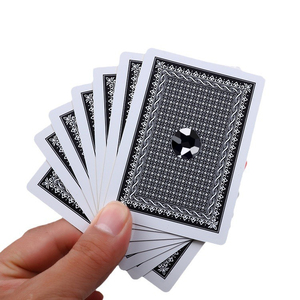 Cartes à jouer en PVC personnalisées OEM, matériau plastique recyclable, jeu de poker classique - Product Image 6