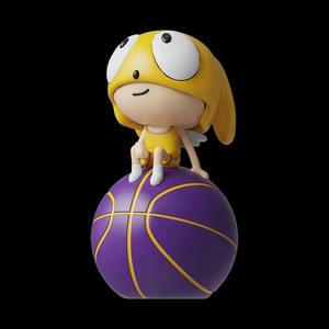 ของเล่นบาสเก็ตบอลสำหรับเด็กผู้ชายคอลเลคชั่นของเล่นบาสเก็ตบอลเพิ่มห่วงแบบฮีโร่ตัวน้อยมีสไตล์ - Product Image 4